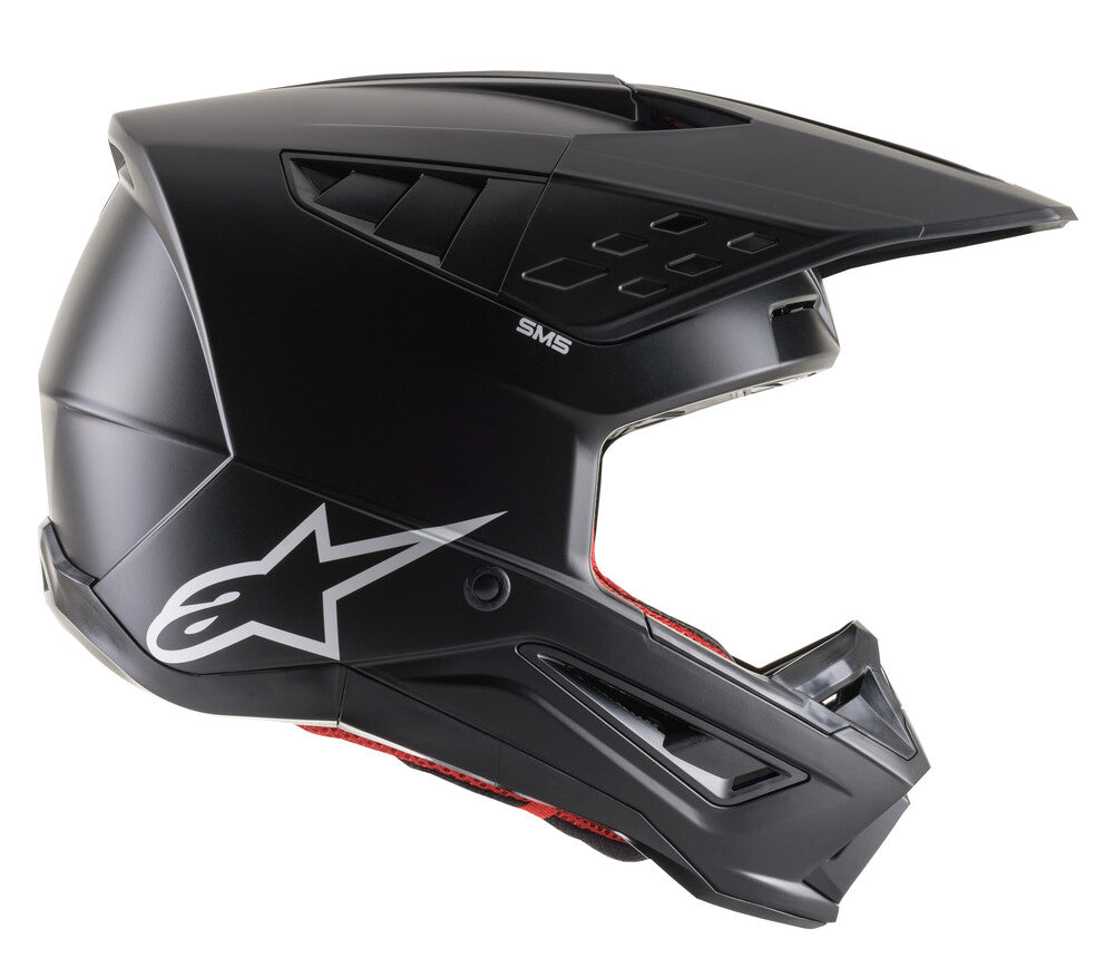 Alpinestars S-M5 Solid Helmet - Matte Black (Adult)