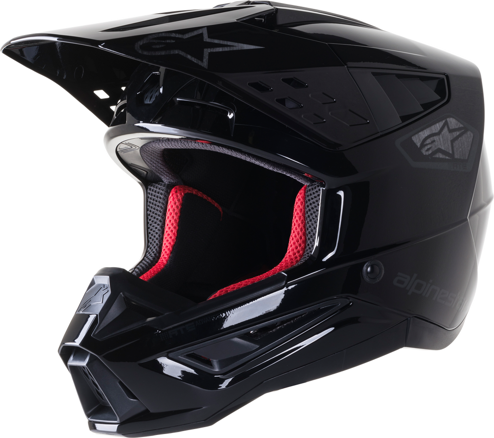 Alpinestars S-M5 Scout Helmet - Glossy Black (Adult)