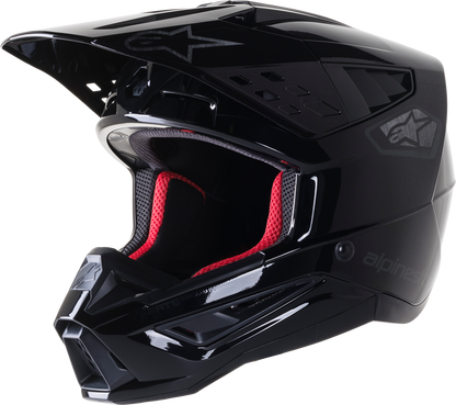 Alpinestars S-M5 Scout Helmet - Glossy Black (Adult)