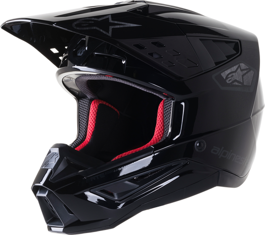 Alpinestars S-M5 Scout Helmet - Glossy Black (Adult)