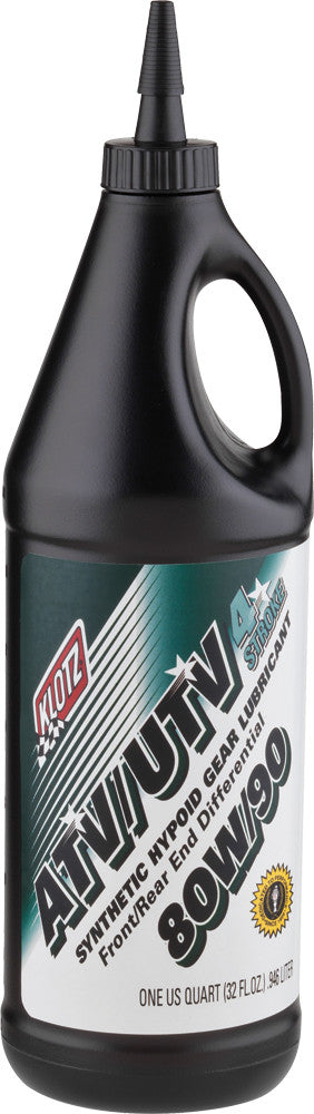 Klotz 80W90 ATV/UTV Synthetic Front/Rear End Differential Lube