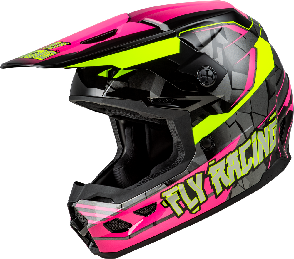 Fly Racing Kinetic Scorched Helmet (Youth)