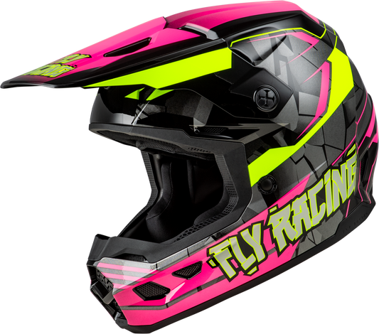 Fly Racing Kinetic Scorched Helmet (Youth)