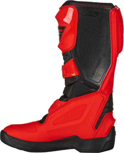 Fly Racing Maverik Boots - Red/Black (Adult)