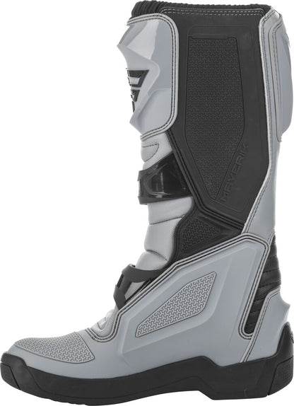 Fly Racing Maverik Boots - Grey/Black (Adult)