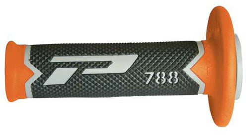 Pro Grip Cross Triple Density 788 Grips - Grey/Orange