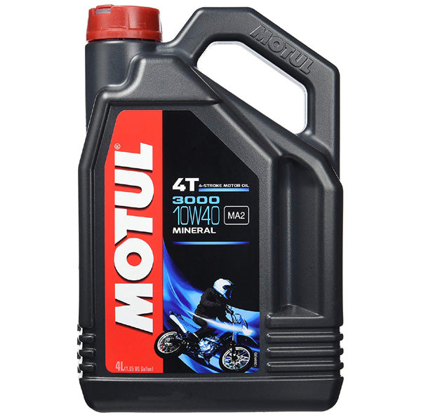 Motul 10W40 3000 4T Motorcycle Engine Oil