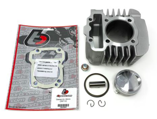 TBParts 132cc Big Bore Kit - 2013 & Up Honda CRF110