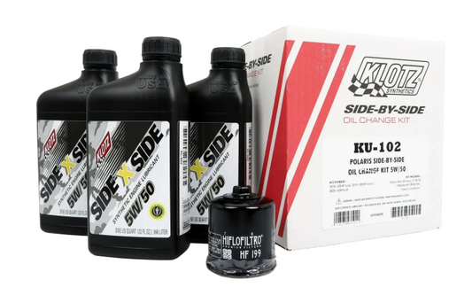 Klotz Synthetic Oil Change Kit #KU-102