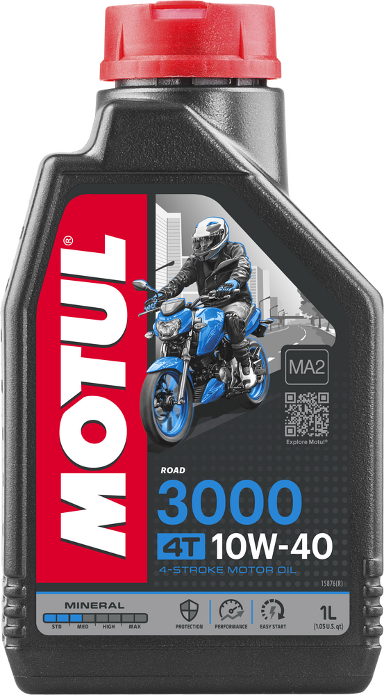 Motul 10W40 3000 4T Motorcycle Engine Oil