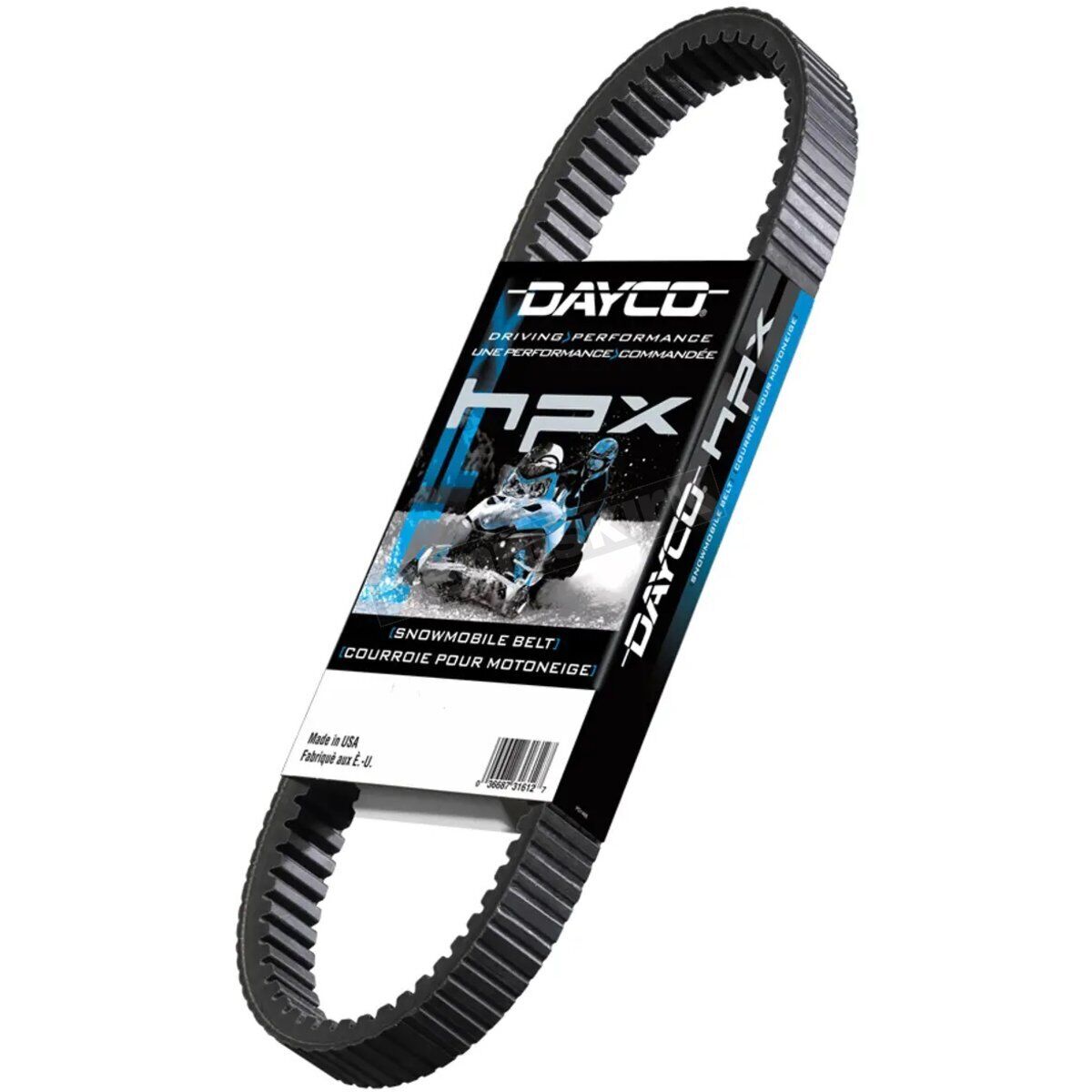 Dayco HPX Snowmobile Drive Belt #HPX5005